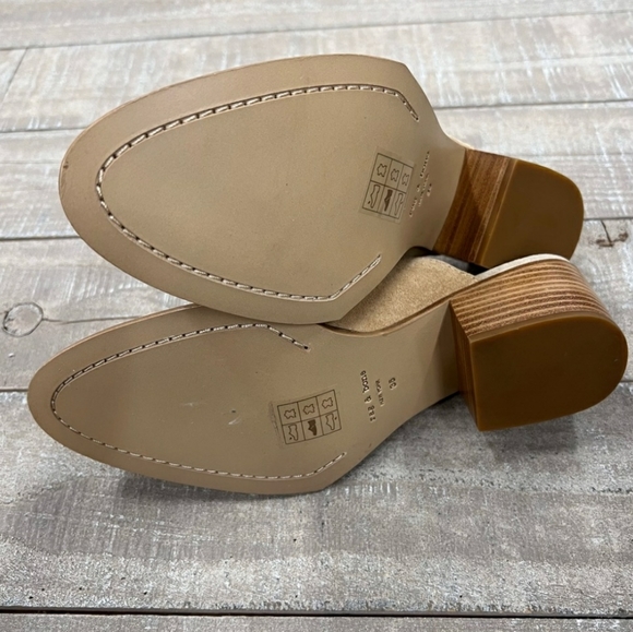 Rag & Bone Weiss Suede Mule Tan 5 nwt - Picture 4 of 4